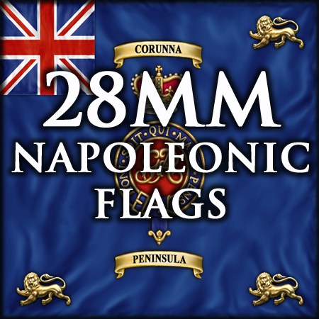 28mm Napoleonic flags